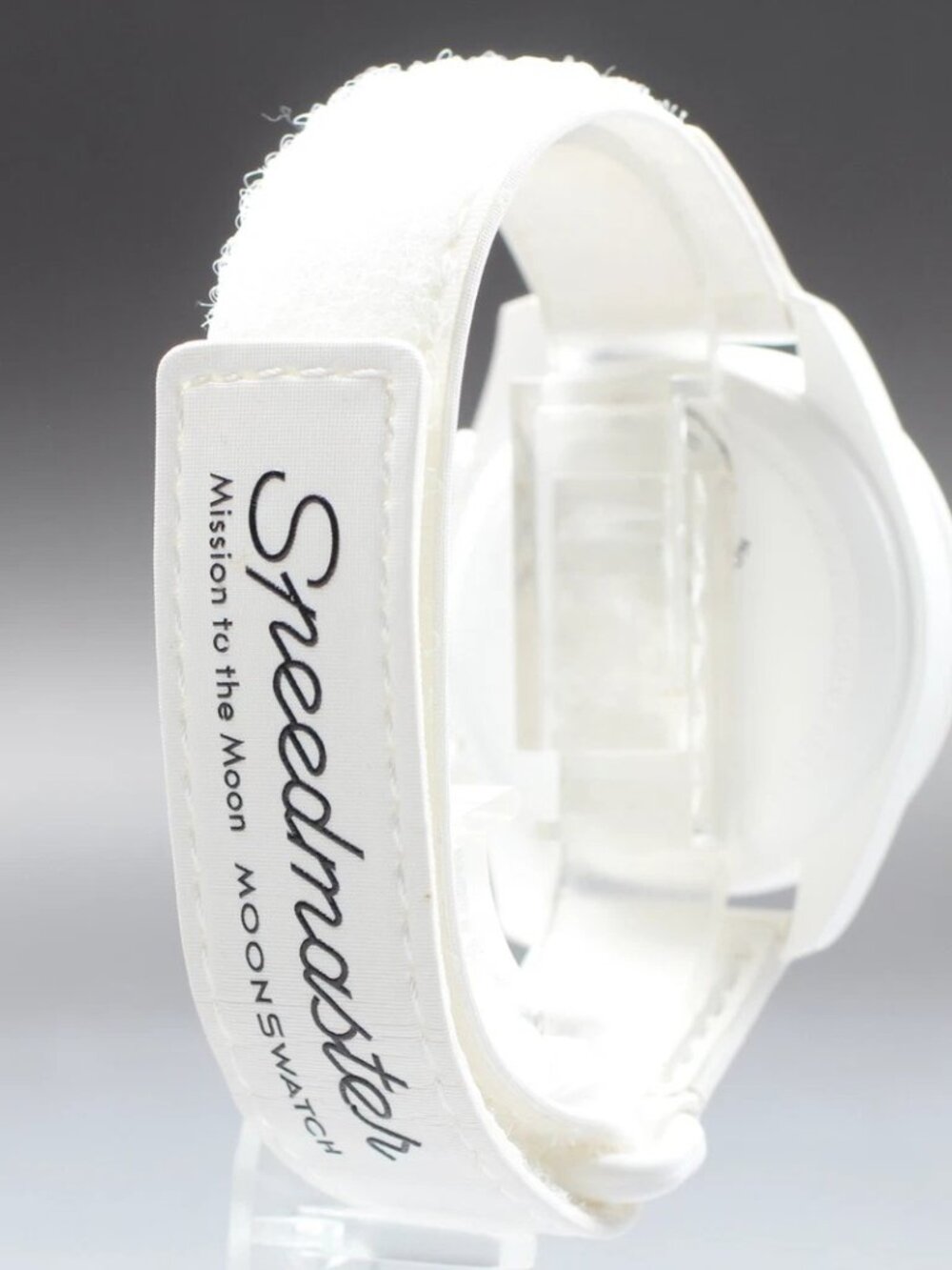 Omega x Swatch Tripartite Collaboration White Snoopy Moon Phase Chronograph Watc - Picture 8 of 8